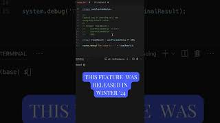 Salesforce Apex - Null Coalescing Operator #salesforce #apex #coding #programming  #code