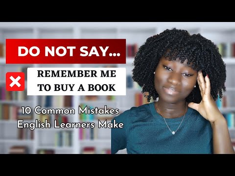 10 Most Common Speaking Mistakes In English