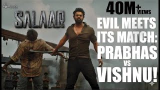 आदिवासी महिलाओं का बचाव! प्रभास बनाम विष्णु | सालार फिल्म का एक दृश्य | होम्बले फिल्म्स