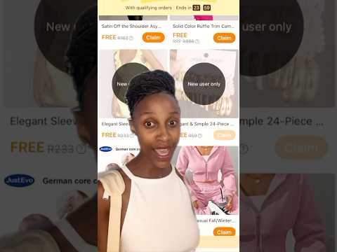 Free Items On Temu😱 New App Users in S.A only🔥 #temu #temufree #temushopping #southafrica