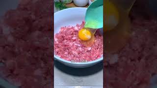 This pork filling reminds me of when I was at work