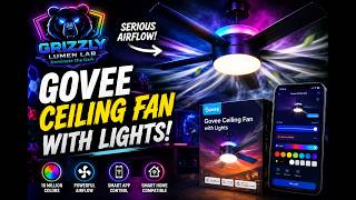 This Smart Ceiling Fan BLEW Me Away... Govee Ceiling Fan With Lights