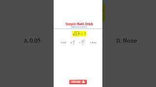 Nice square  root  #mathematics #mathsolutions #mathcrusader #short