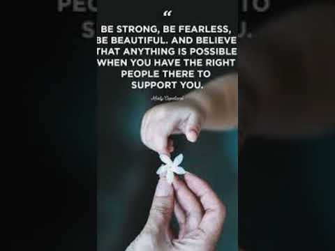 Be strong