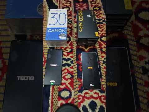 Tecno Camon 30 vs Poco x6 pro speed test