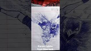 karasu tabito from blue lock ⚽
