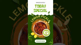 Lemon pickle @AmmaPicklesRjy #rajahmundry #rajahmundryfood #ytshorts #viralshorts #andhrapradeshfood