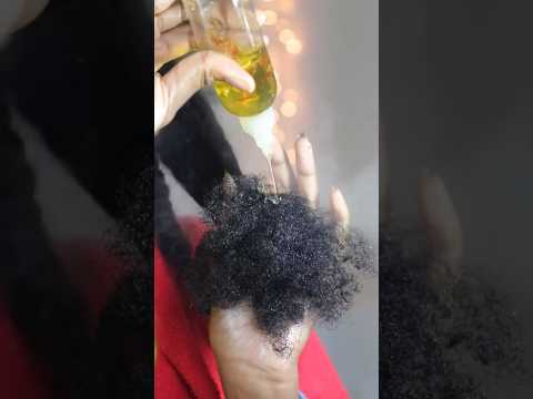 Hot oil treatment and steamer on type 4 hair! Check out my instagram video for more information!