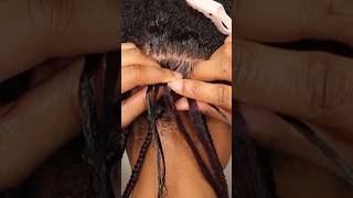 DIY box braid tutorial (EASY) 🔥 #boxbraids #diybraids #knotlessbraids