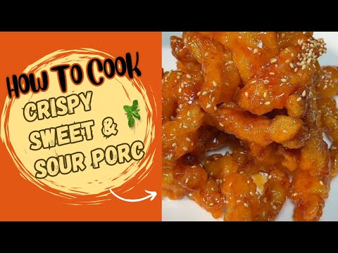 How to cook Crispy Sweet and Sour Pork | Restaurant-Style at Home!