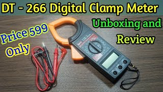DT - 266 Digital Clamp Meter Unboxing and Review