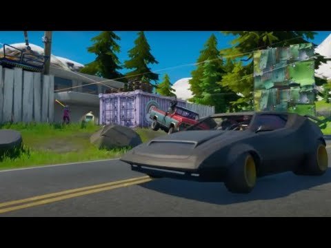 We Built a Mini Race Track in Fortnite!