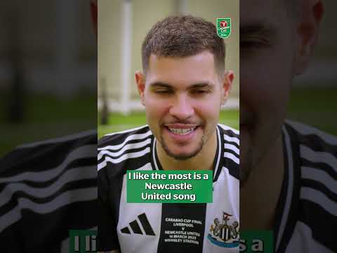 Bruno Guimarães 🖤’s the Joelinton song! 🎶 #efl #brunoguimaraes #newcastleunited #carabaocupfinal