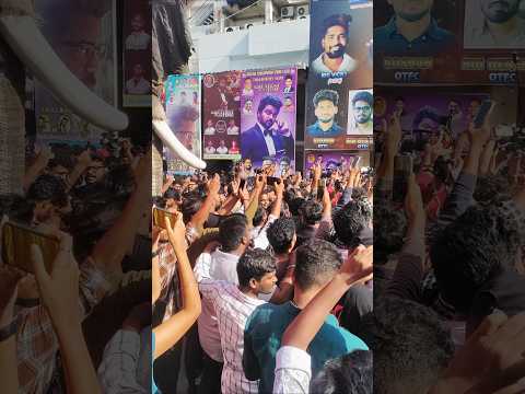 Goat movie - fans celebration first day first show  - Chennai #goatmovie