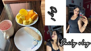 Daily Vlog part 1 |  D- tan face pack | homework