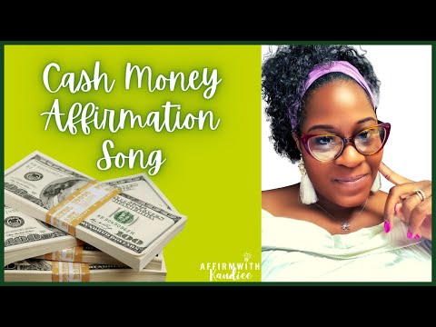 Cash Money Affirmation Song | Money Motivation | Positive Affirmations #SHORTS