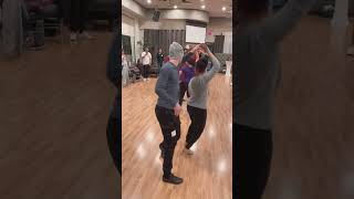 Work to be a smooth lead in salsa dancing