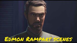 All Vice Admiral Edmon Rampart scenes - The Bad Batch