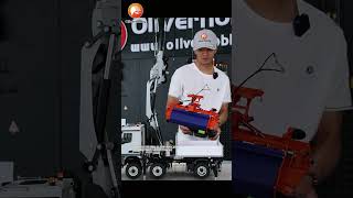 Cool 4151AK hydraulic RC truck with crane. Check its smooth hydraulic performance!#rccrane #rchobby