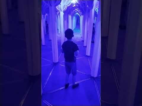 ✨ Lost in reflections, finding endless versions of me 🔮🪞 #MirrorMaze #IllusionWorld #MindBending