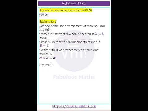Daily Maths Challenge #39 - Probability   #mathchallenge #education