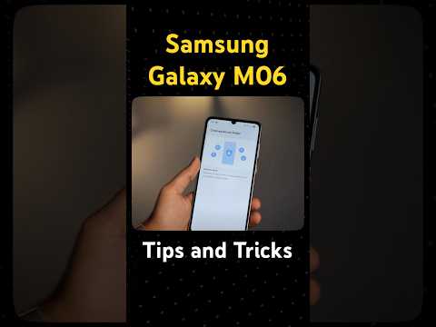 Samsung Galaxy M06 5G Tips and Tricks & Hidden Features in Hindi 😱 SUPER Secret Settings #shorts