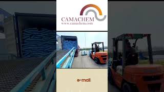 🚛🔋 Zinc Chloride Factory and Cargo Loading | Efficient Process Unveiled #chemical #factoryproduction