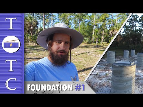 SO IT BEGINS! DIY Container Home Foundation! | TOTC Ep. 17