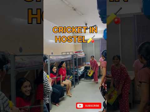 Cricket in hostel 🏏🤣 #shorts #trending #viral #hostellife