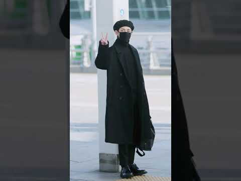 BTS V Airport Fashion