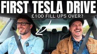 First Time in a Model 3 — Goodbye Petrol?