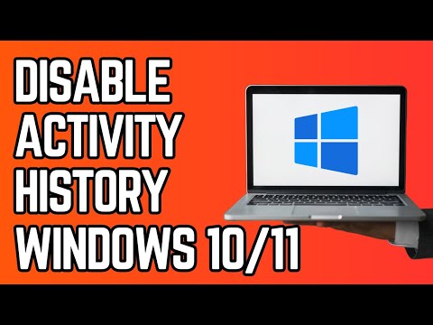How to Disable Activity History on Windows 11 & 10 (Regedit)