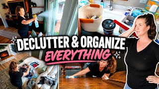 🧹 DECLUTTER & ORGANIZE EVERYTHING | Clean With Me 2026 | Whole House Cleaning Motivation | Realistic