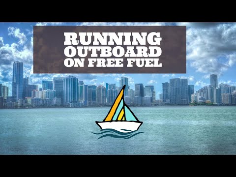 sailboat  with Electric Outboard motor with 100w  Solar panel and Elejoy MPPT step-up  controller