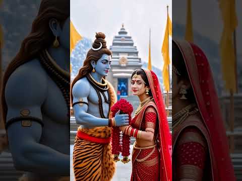 Mahadev aur Mata Parvati ki shaadi #spiritualit  #mahadevparvati #mahadevloveparvati #mahashivratri