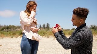 THE BEST PROPOSAL OF ALL TIME!!! (JUMPING OUT OF A PLANE)