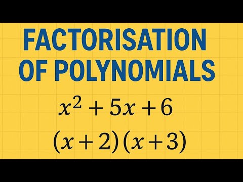 Factorisation of polynomials by splitting method | middle term split method #factorization #class9
