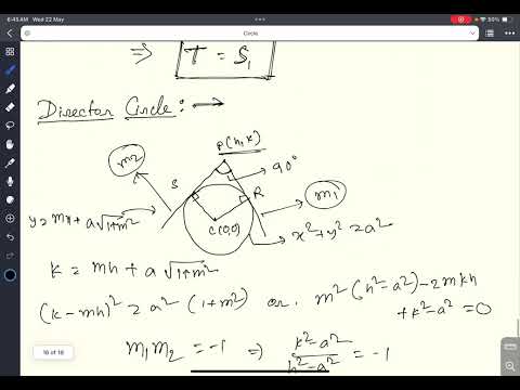 Circle in Bengali for JEE Main and Advanced part 2