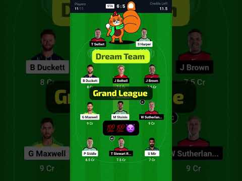 STR vs HEA Dream11 Prediction | Adelaide Strikers vs Brisbane Heat Dream11 Prediction | STR vs HEA