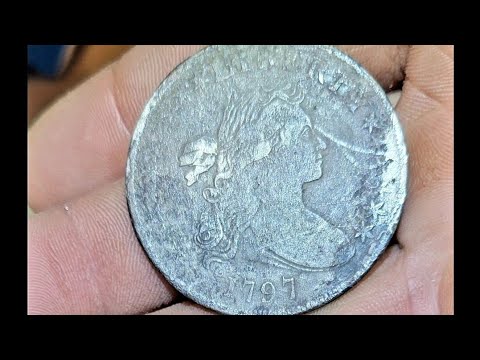 Touching History the First American Silver Dollar !