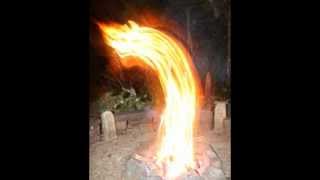 Fire Elementals at Winter Solstice, Australia