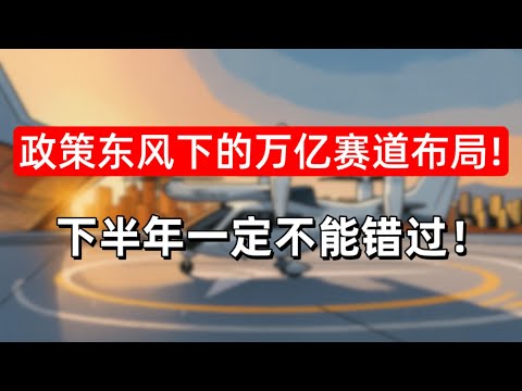 EVTOL--川普政策风暴眼，美国政策第二波的东风万亿赛道，趁市场还没炒热，巴菲特思维低位埋伏，翻倍股，下半年一定不能错过！ JOBY,BLADE,SURF  AIR,ARCHER#america
