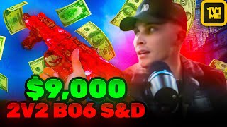 I Watched a Black Ops 6 Search & Destroy 2v2 Wager w/ $9000 On The Line 😱