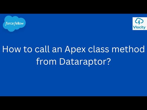 How to call an Apex class method from Dataraptor in Omnistudio?