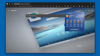 Edge Project Phoenix: Weather (Greeting) could be moved from Left to Right on the NTP