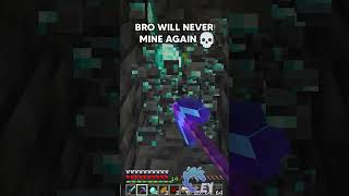 Don’t Look Back When Mining in Minecraft…