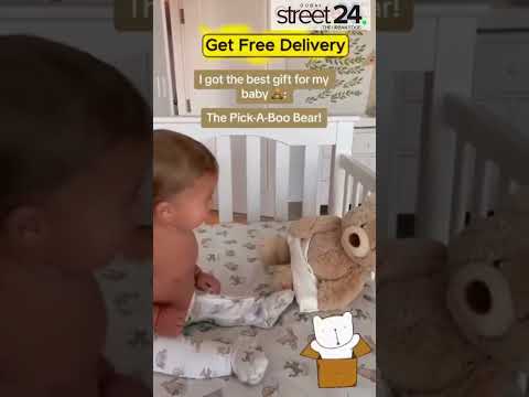 Peekaboo Teddy Bear in Action! | Cutest Gift for Babies in UAE
