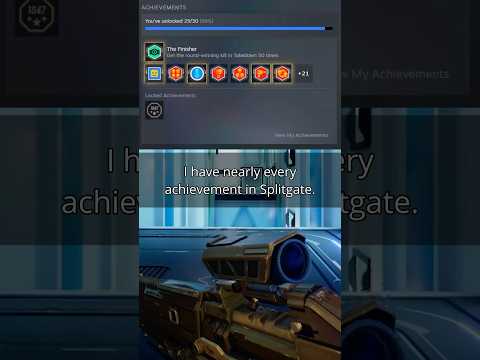100% Splitgate Achievements UNLOCKED!  #shorts  #splitgate #gaming #fps #fpsgameplay #gamerlife
