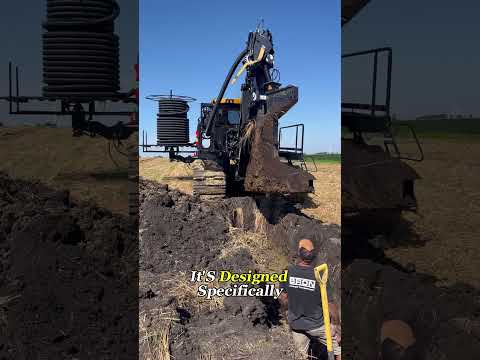 $100K Farm Machine That Digs Itself#construction #engineering #farming #Knowledge