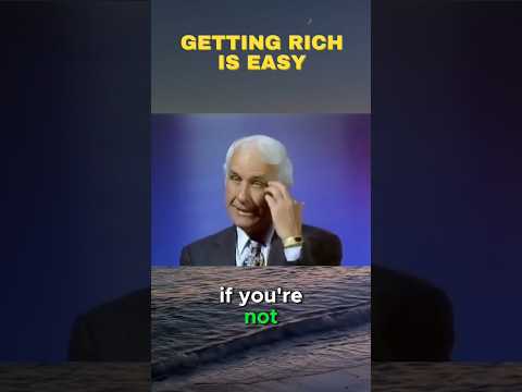 Getting rich is easy #jimrohn #jimrohn #jimrohnmotivationspeech #shorts